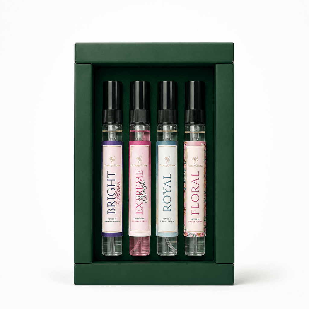 Flora N Fiona Discovery Box perfume set packaging